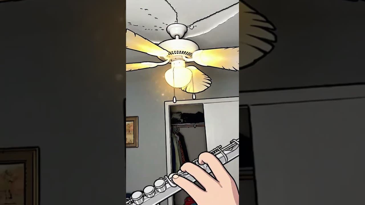 When Your Ceiling Fan Reaches Its FINAL BOSS Form! 🌬️✨