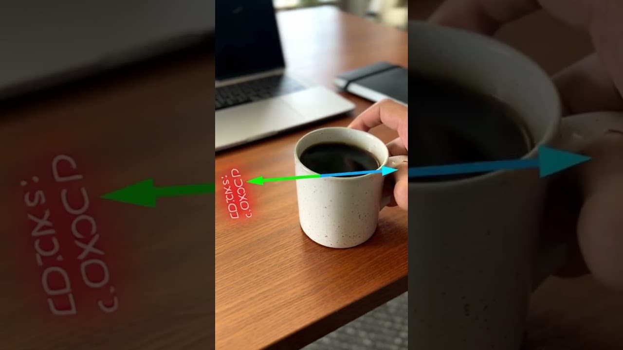 When AR Meets Reality: Locking My Coffee in Space! ☕️✨