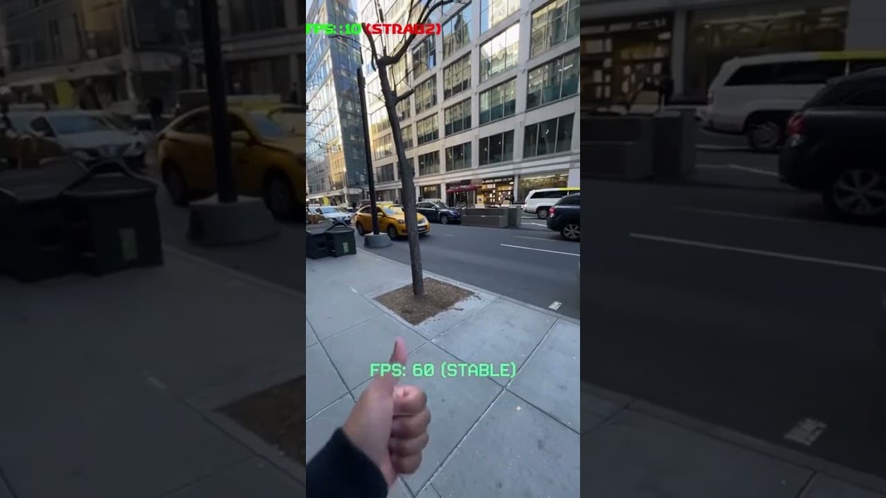 Real Life at 10 FPS? 🎮 Graphics Settings in NYC!
