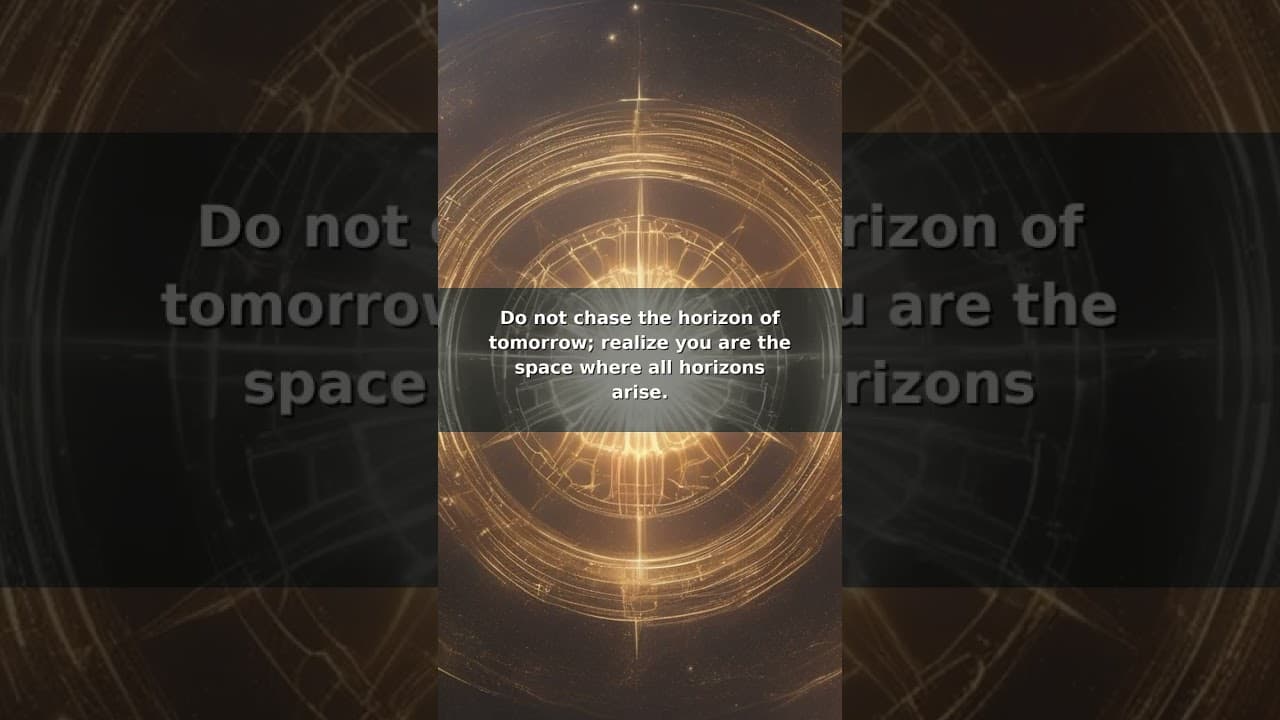 Stop Chasing, Start Being ✨