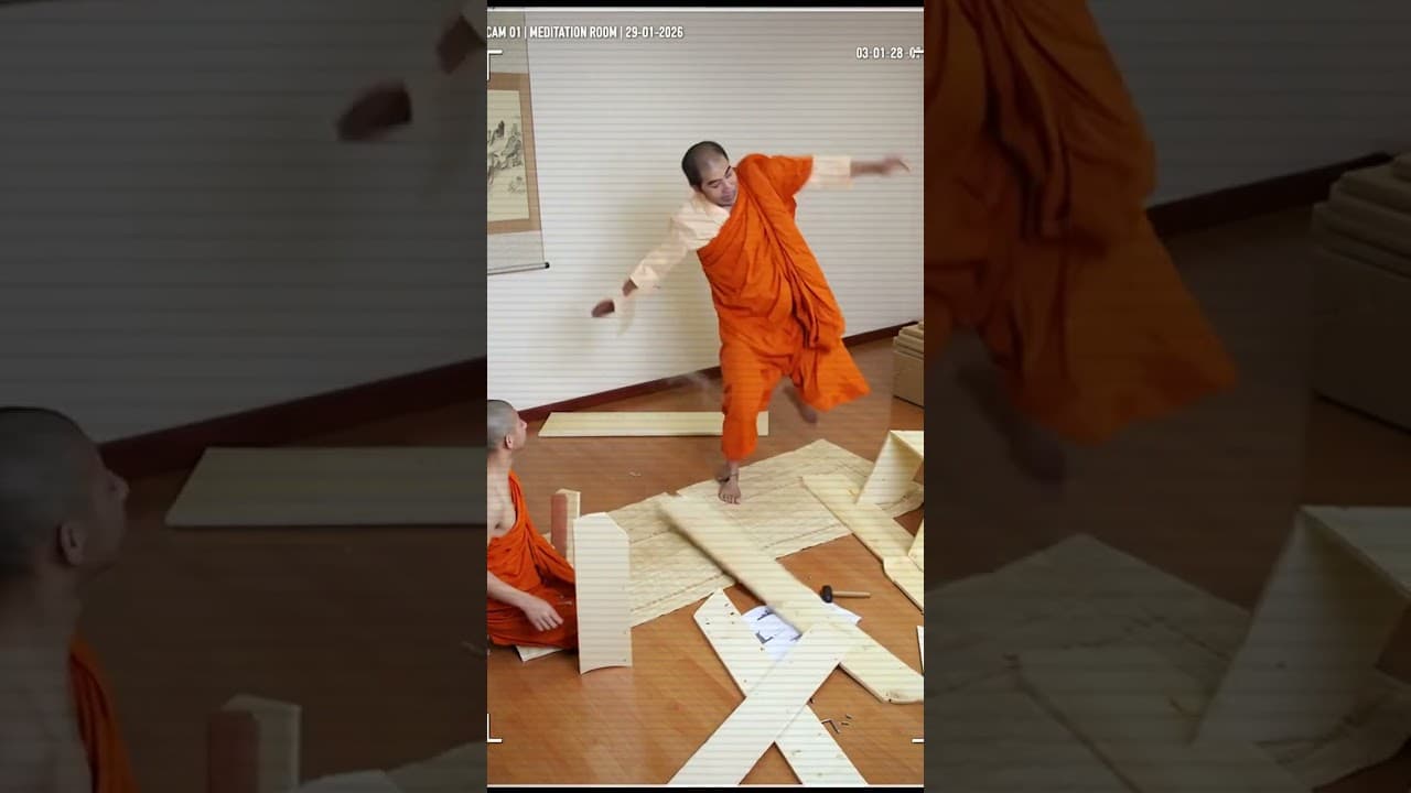 Monk Tries IKEA Furniture Gone WRONG 🔧😭