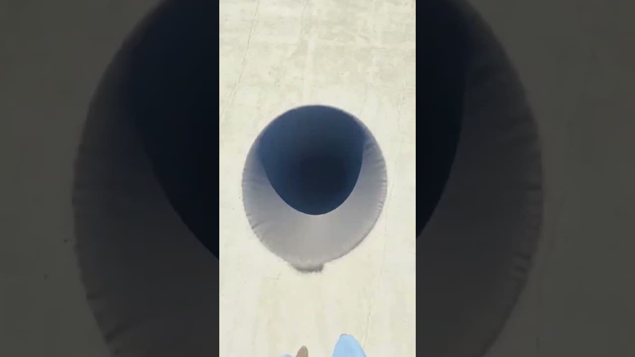 Is it a painting or a real hole? 😱 The Ultimate VFX Trick!