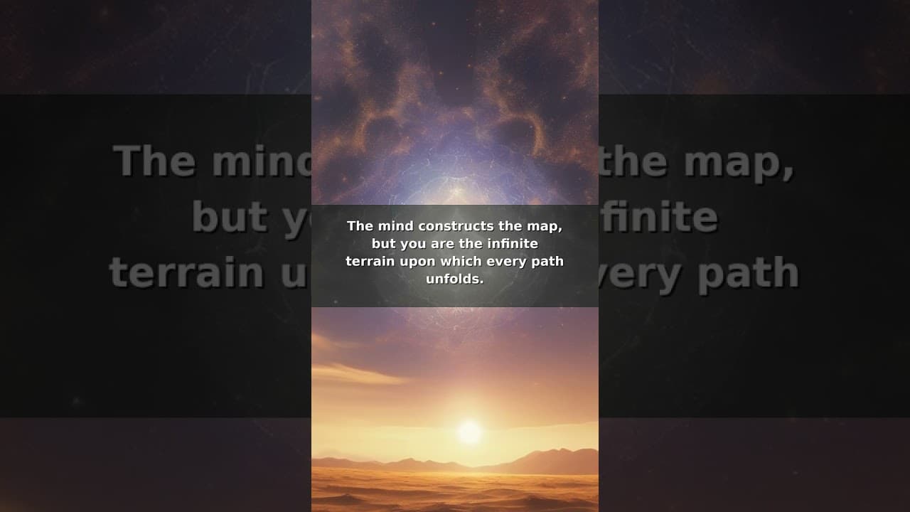 You Are Not The Map 🌌