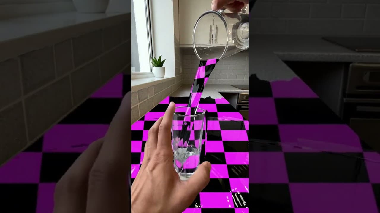 When Reality Bends: A Visual Glitch