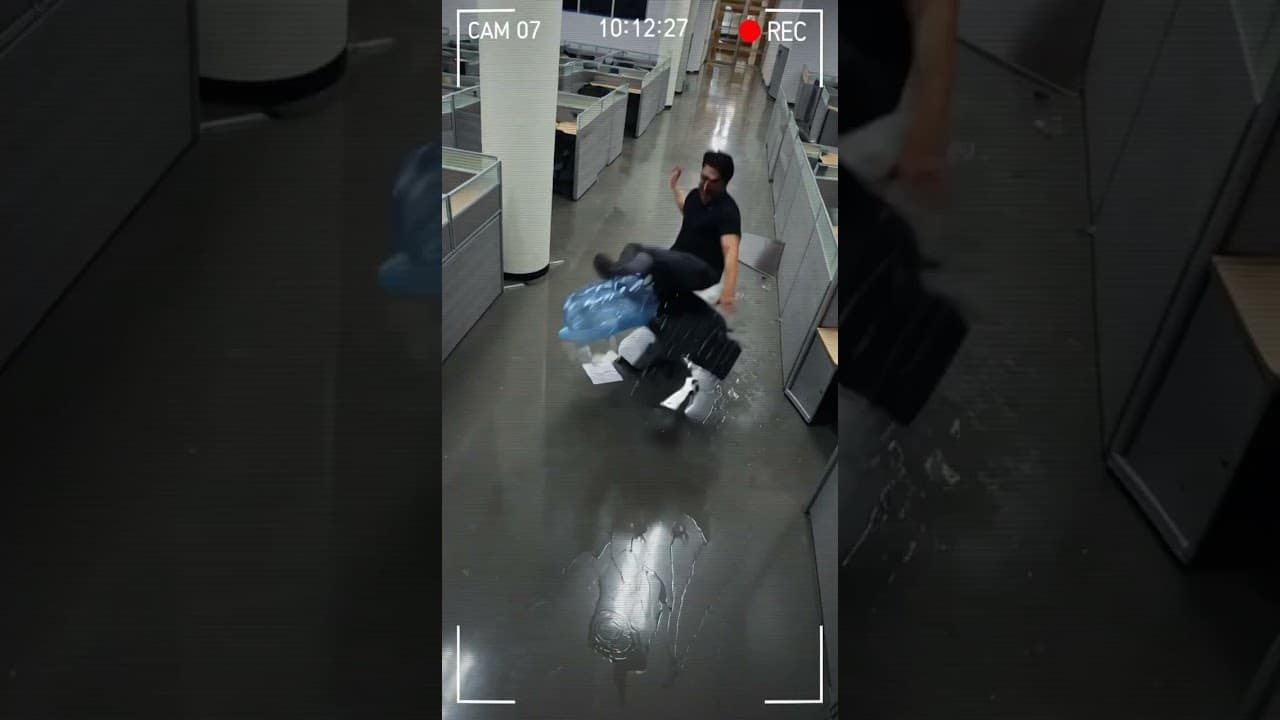 My Office Chair Got Possessed and Took Me on a Ride 💺😱