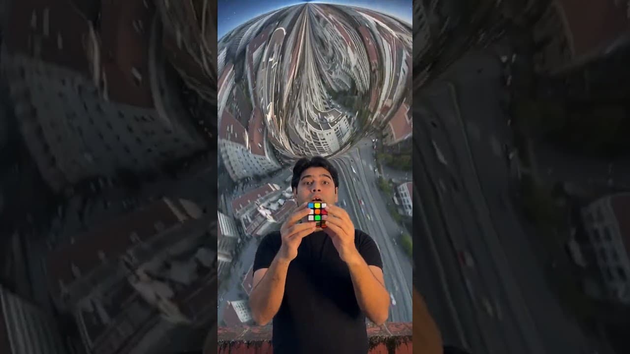 The Rubik's Cube That Broke The World! 🧩🌍 #VFX
