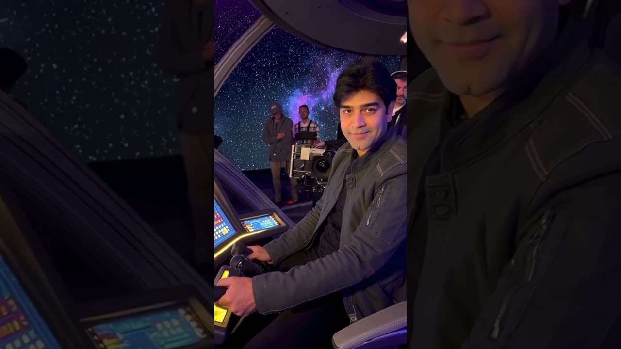 Watch how special effects are added to the set!