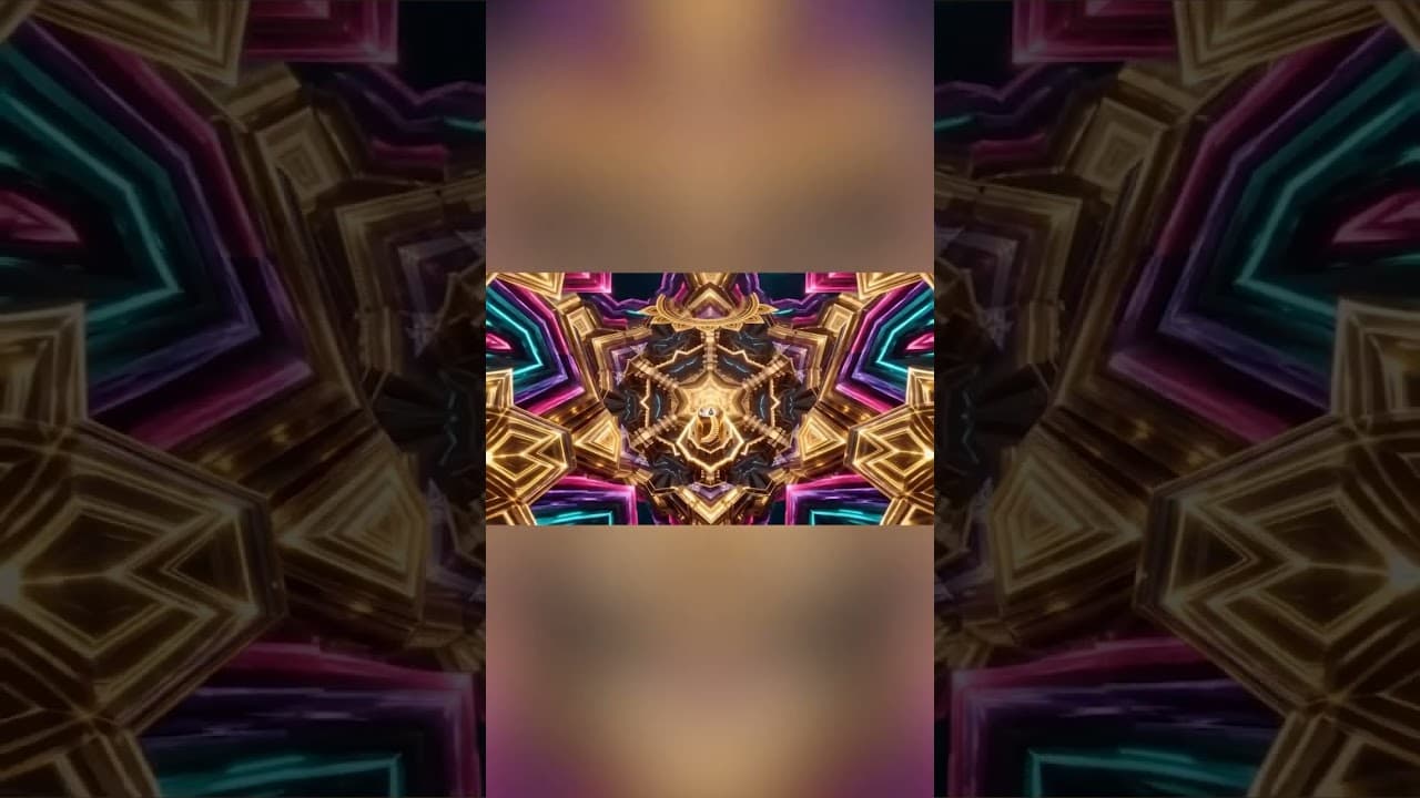 He Meditated... Then Reality Folded Open | AI Short Film