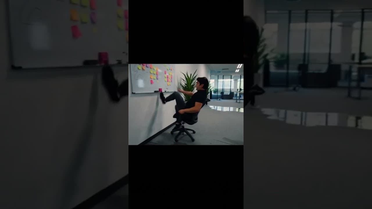 Leaned Back in My Office Chair and It Took Off Like a Rocket 💺🚀