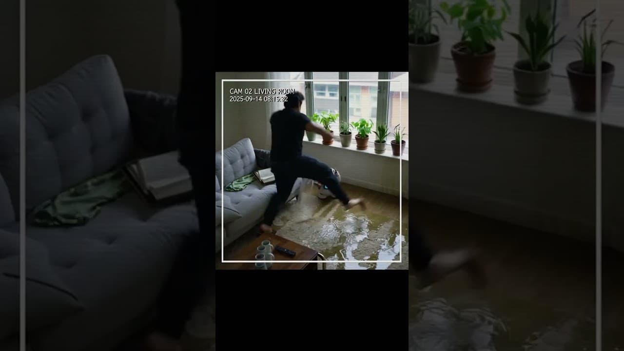 I Programmed My Robot to Water the Plants and He Flooded My Living Room 🤖🌱🌊