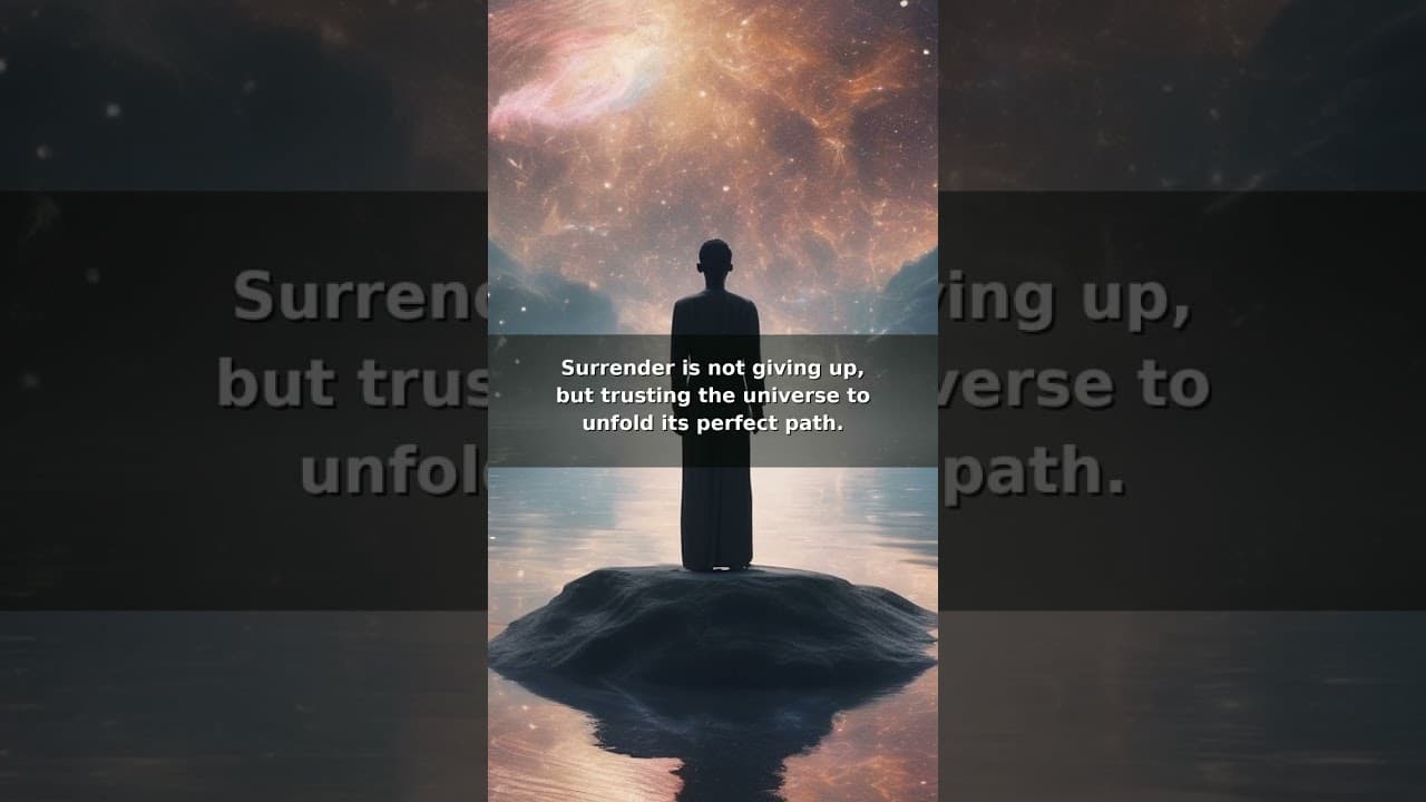 Trust the Unfolding ✨ Let Go & Surrender