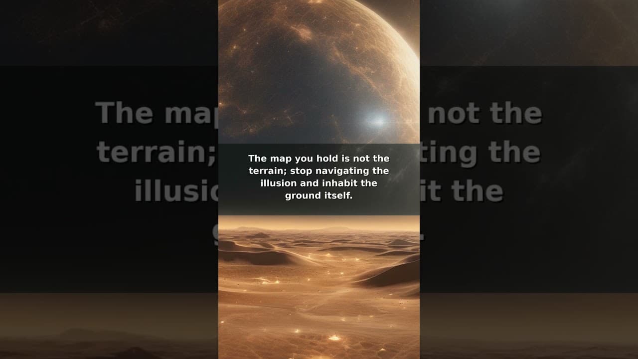 Stop Navigating, Start Being 🌌