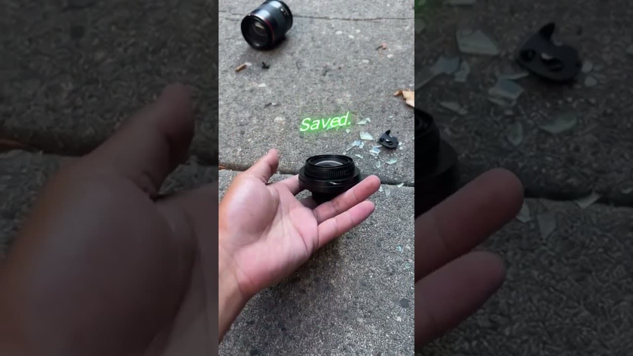 Real Life UNDO Button? Fixing My Broken Lens! ⏳📸