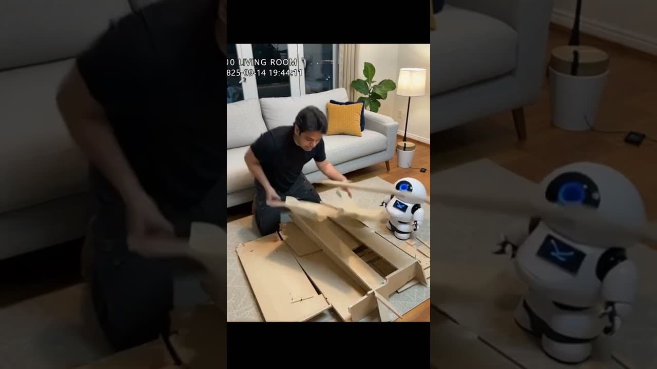 I Asked My Robot to Help Build Furniture and He Built a Trap Instead 🤖🔧💀