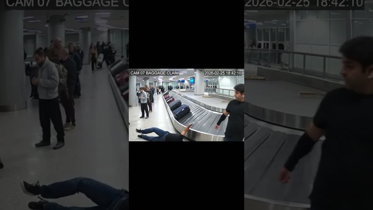 Grabbed My Suitcase and the Luggage Carousel Took Me With It 🧳✈️