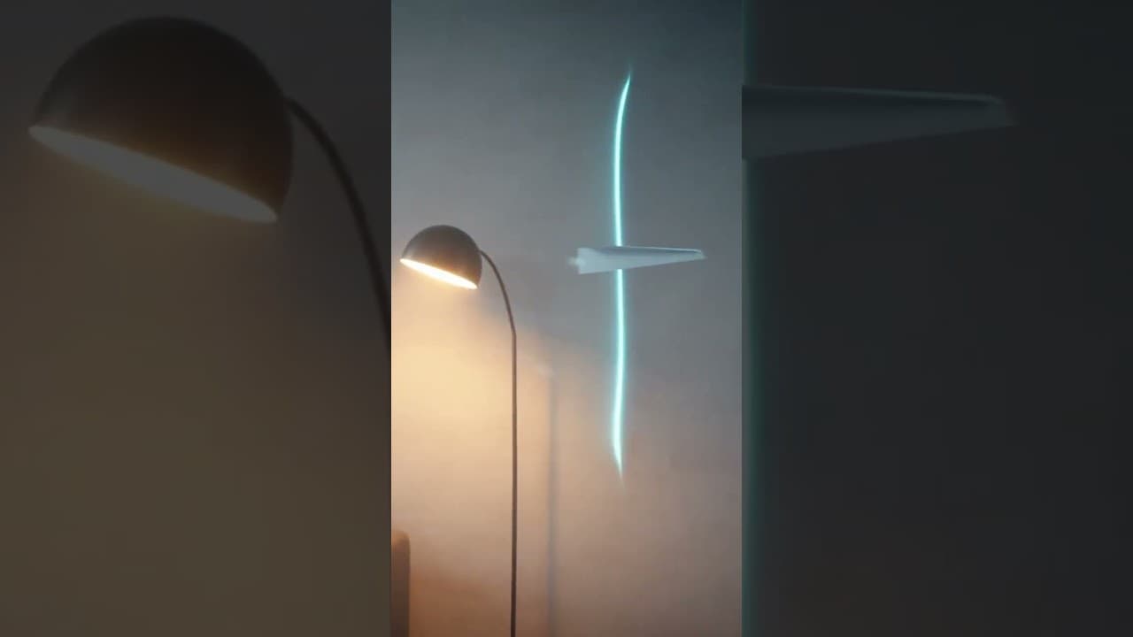 Mind-Bending Paper Airplane Portal Loop! ✈️✨