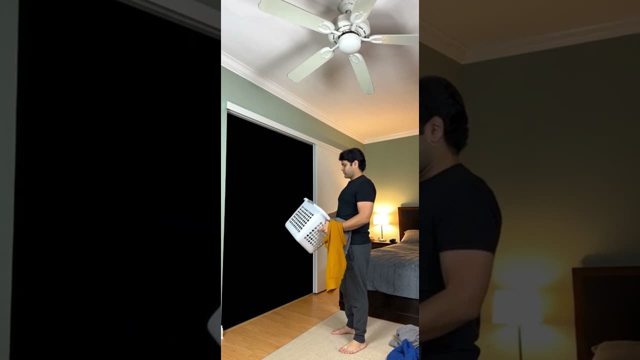 Infinite Laundry Loop: The Ultimate Magic Trick! 🧺✨