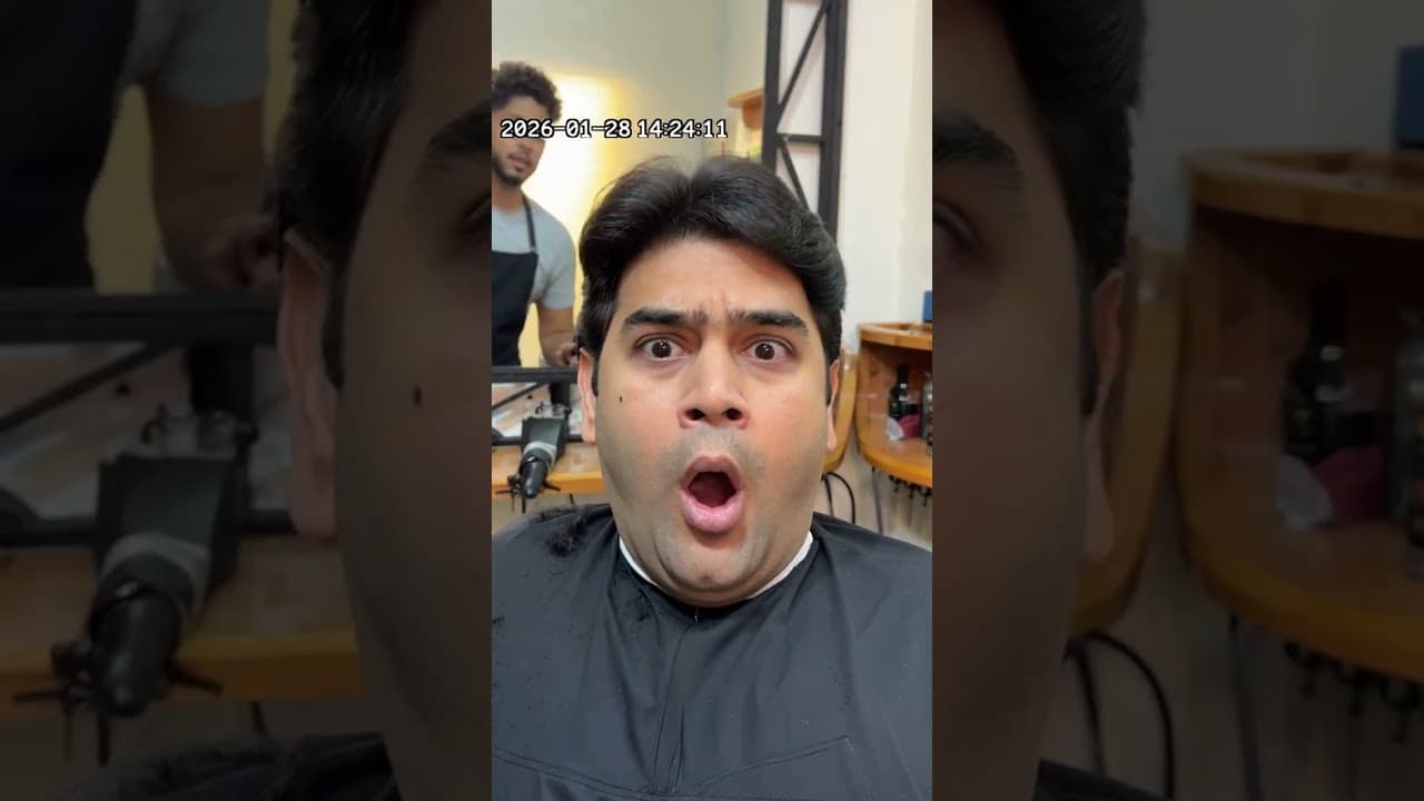 Yawned During a Haircut and Left With a Racing Stripe 💇💀