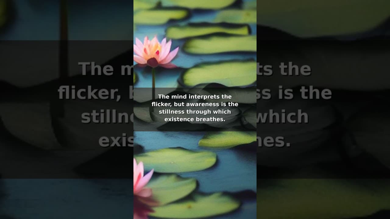 The Stillness Within You 🌌