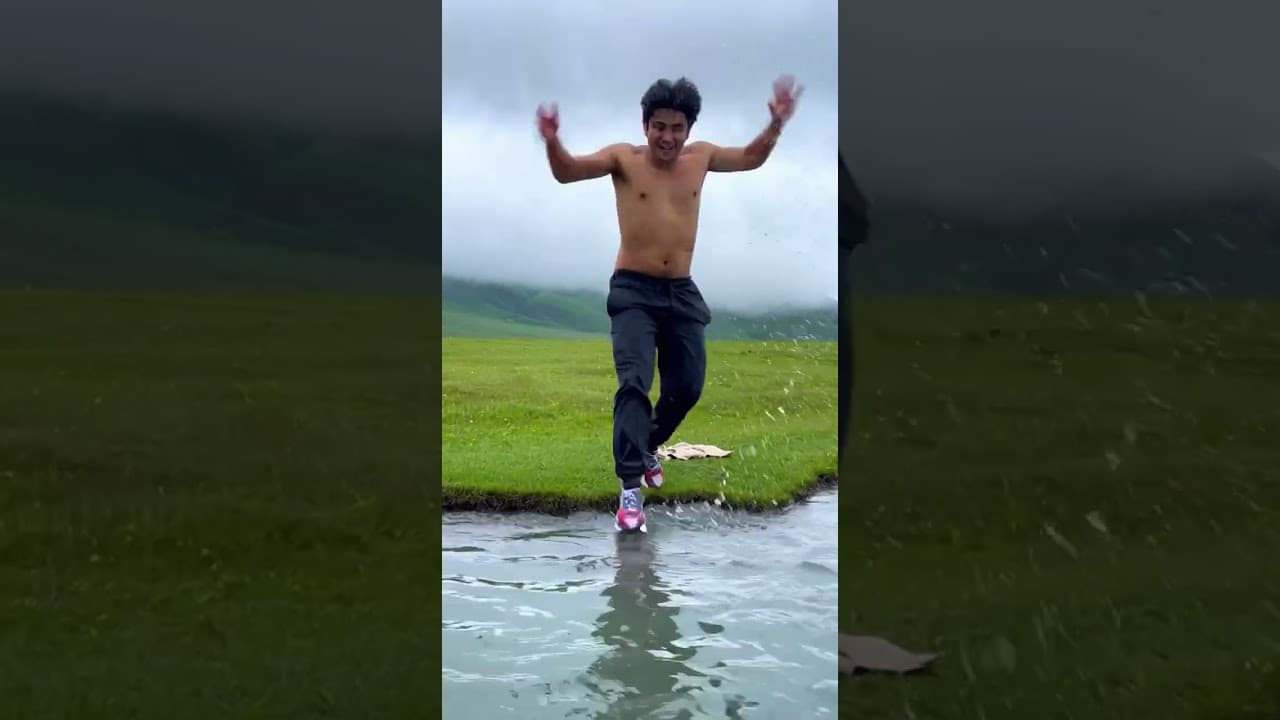 When nature becomes your gym 🏔️💪