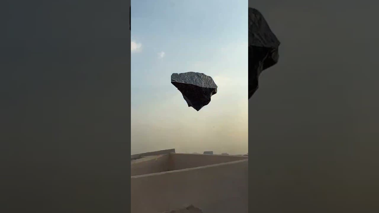 Hammering a Nail Through Earth