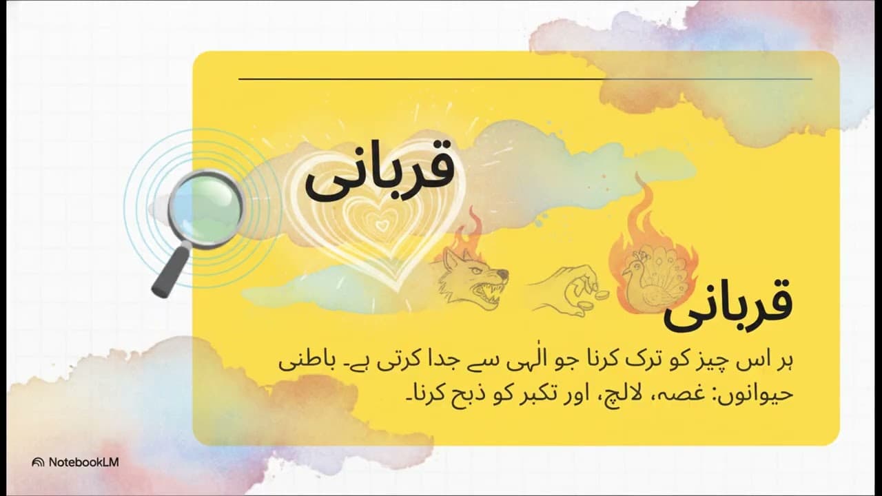 The true meaning of sacrifice in Islam