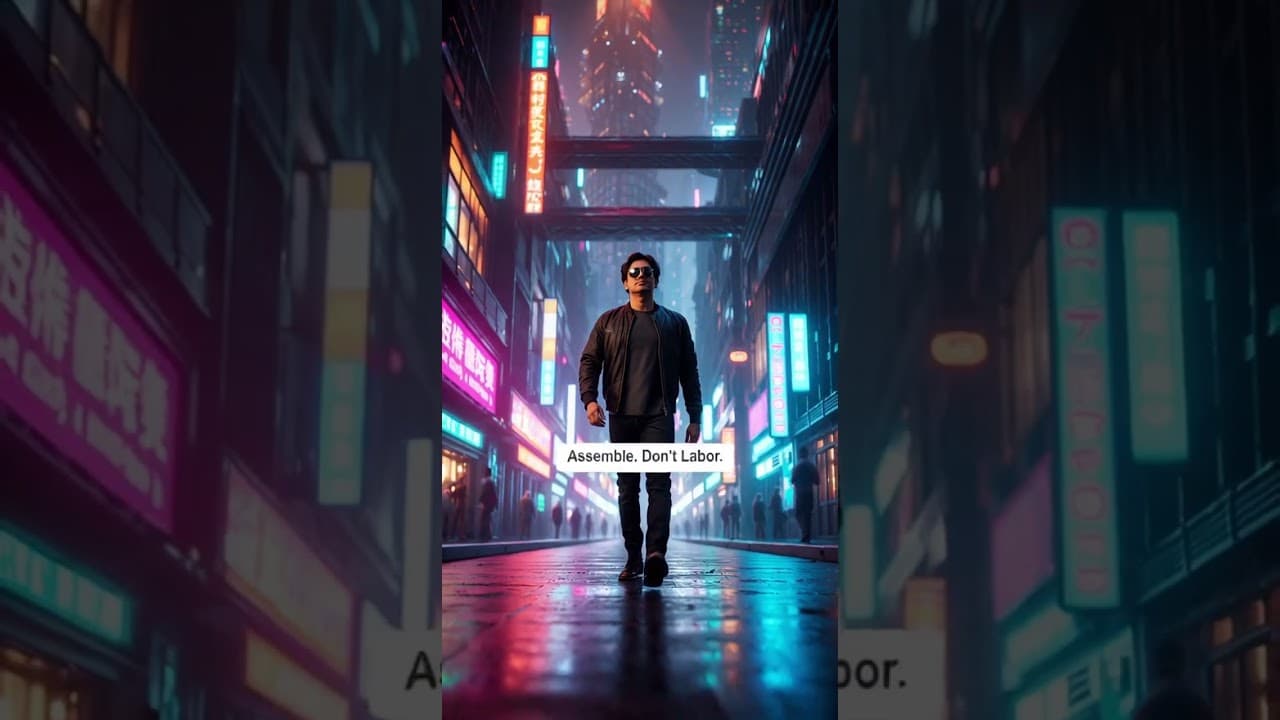 Kitbashing: Building Cyberpunk Cities Fast