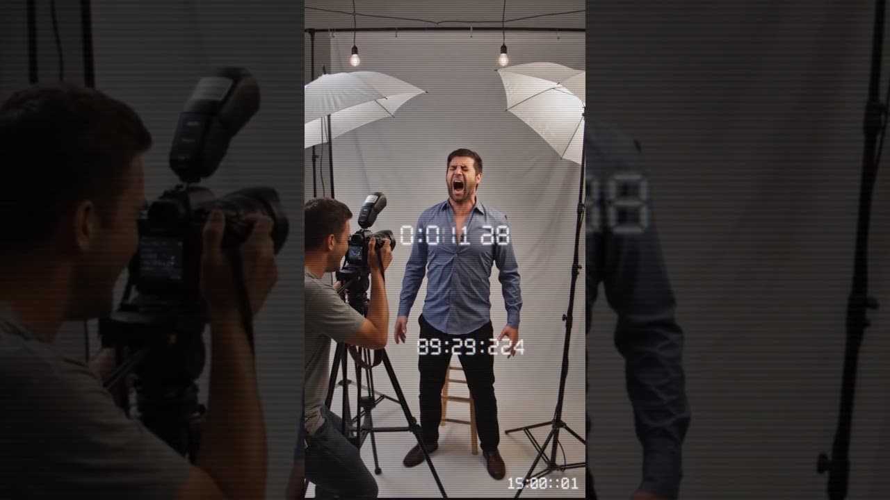 Yawned During My Headshot and the Studio Ate Me Alive 📸🥱💀