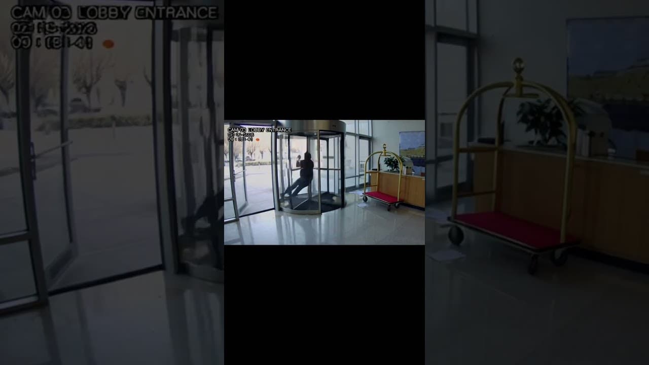 Got Trapped in a Revolving Door and It Wouldn’t Stop Spinning 🚪😱