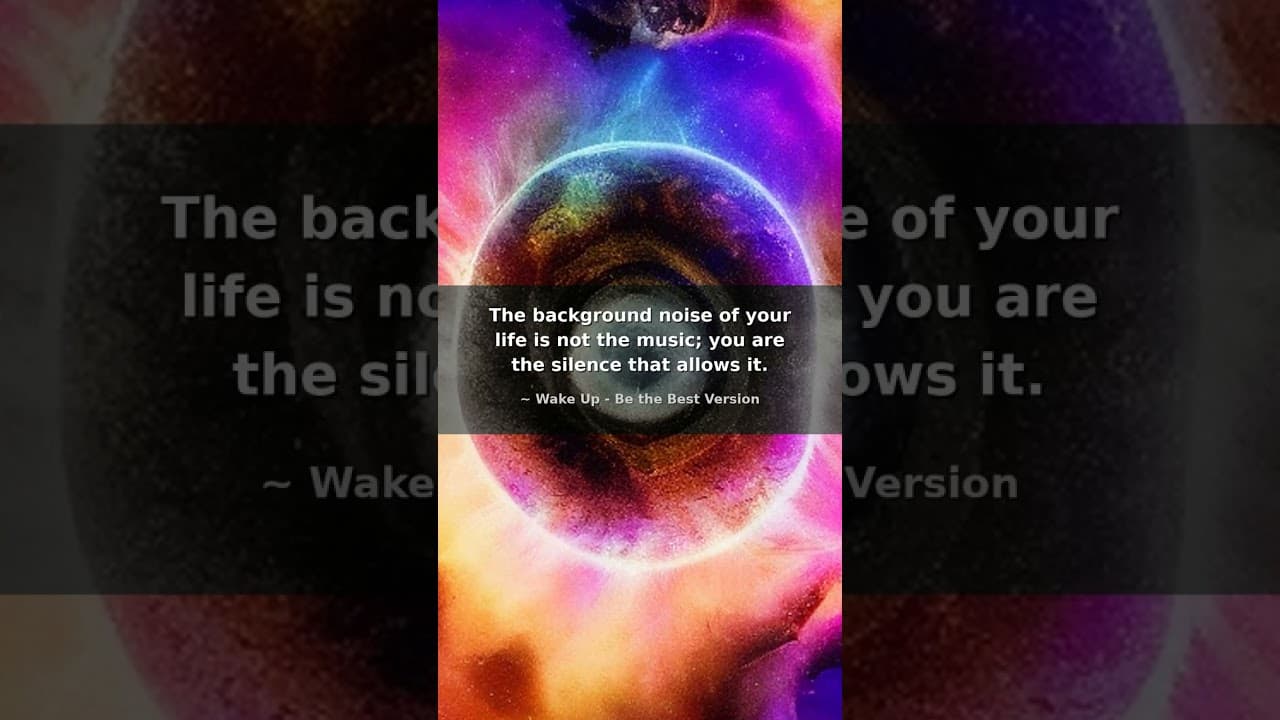 You Are The Silence 🤫✨