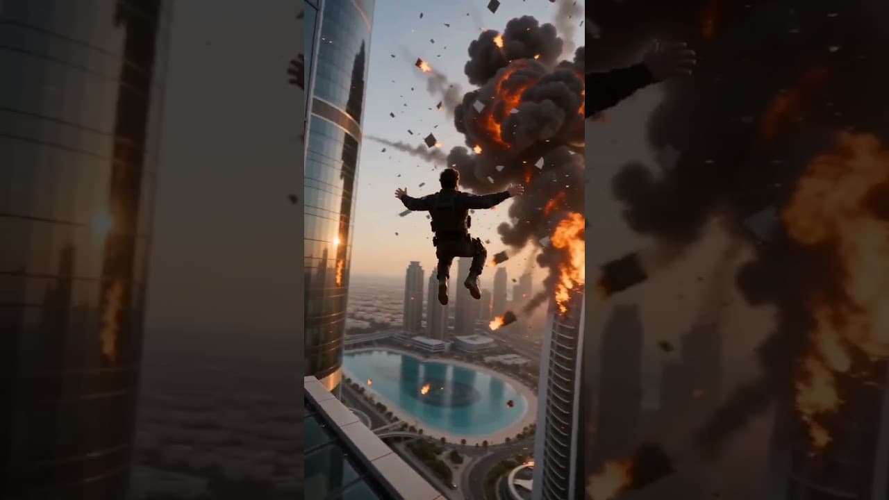 Real Life Action Movie Stunt Created with Seedance 2.0 & Higgsfield.ai