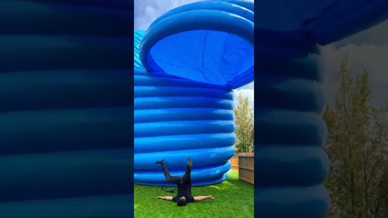 Over-Inflated the Pool and It Launched Me Into the Hedge 🏊💀