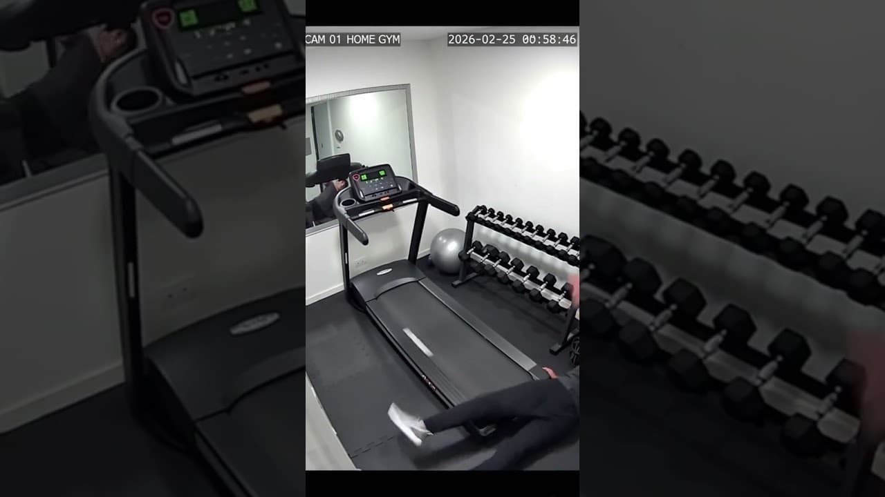 Turned On the Treadmill and It Launched Me Across the Room 🏃💨