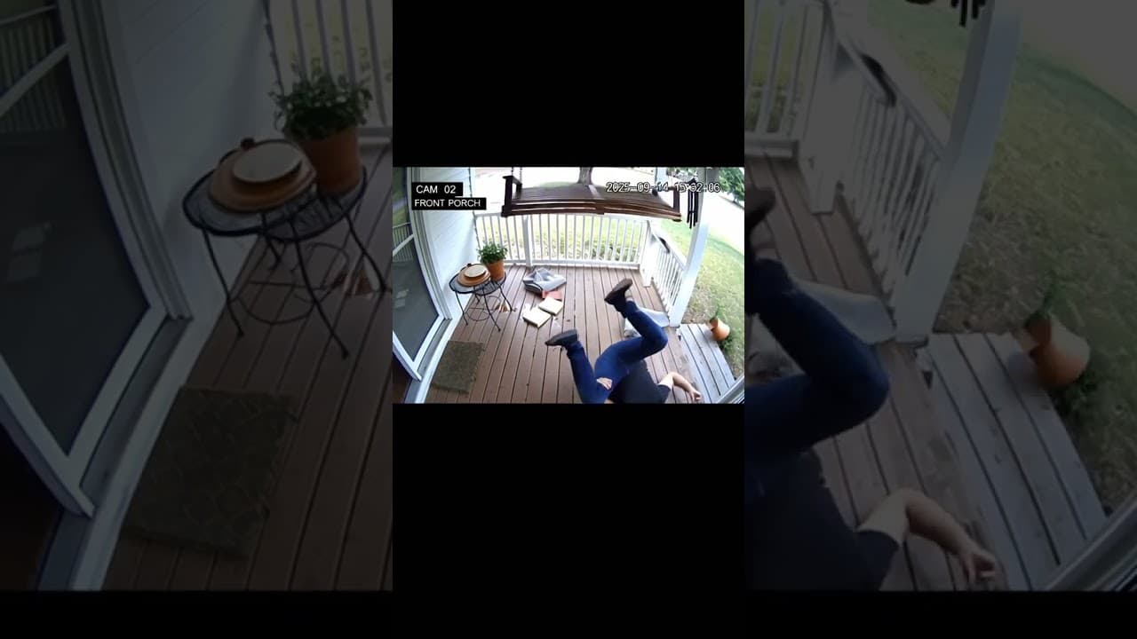 Sat on the Porch Swing and It Launched Me Over the Railing 🍵🚀