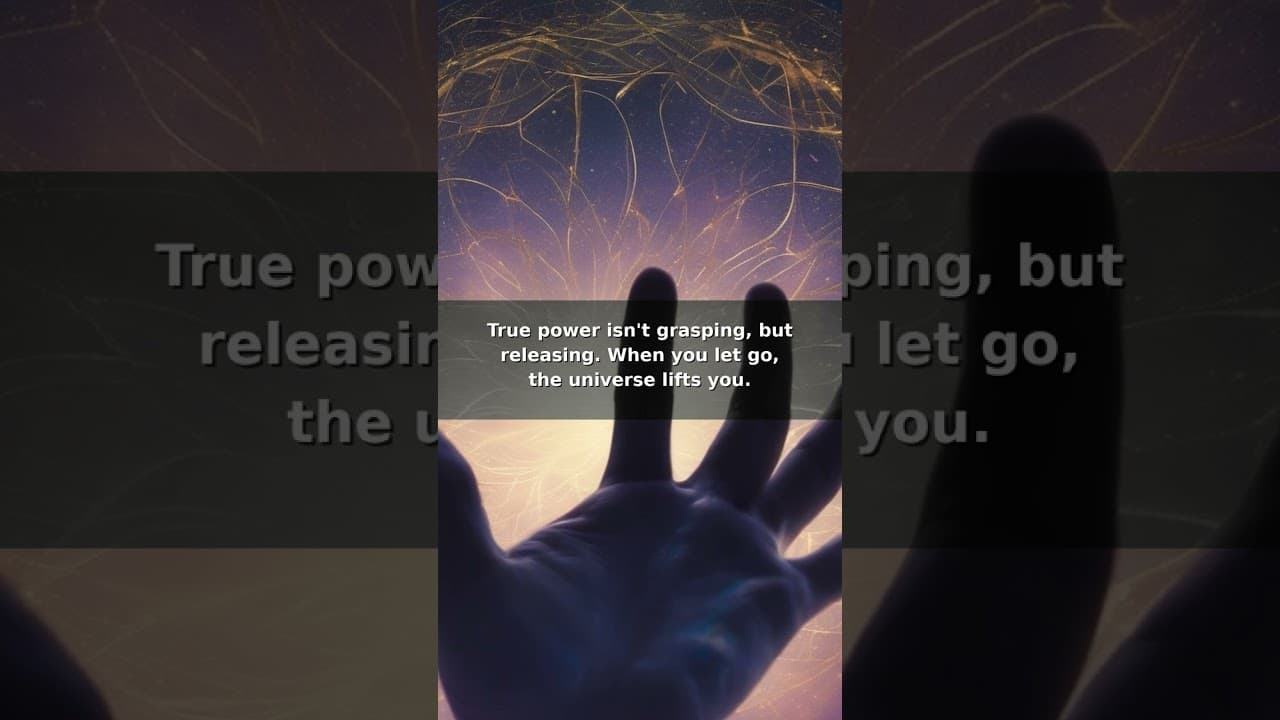 Let Go, Be Lifted! 🌬️ Surrender's True Power