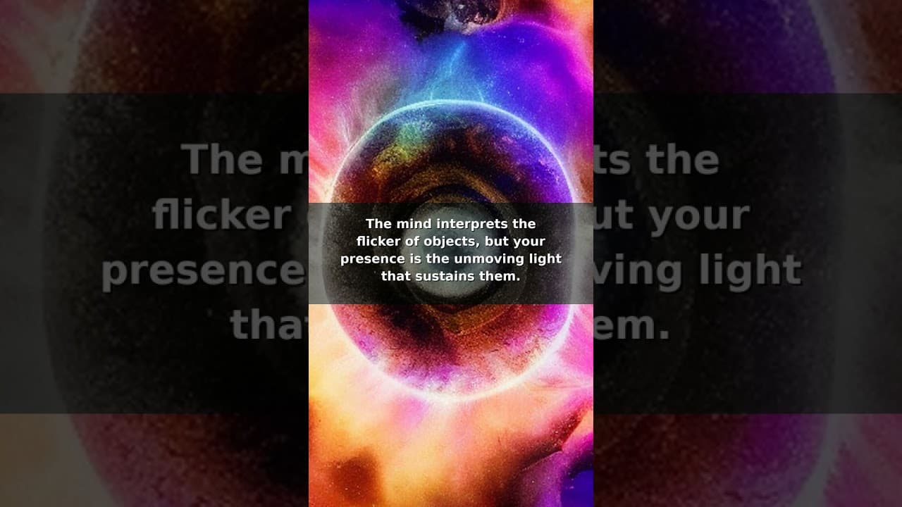 The Light Sustaining Reality ✨