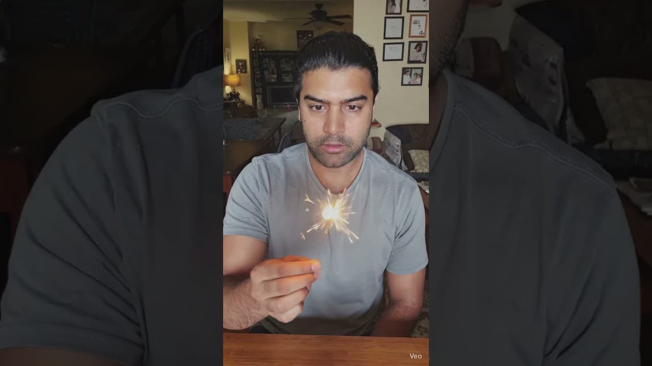 Sparkler FAIL! 💥 Just a "Little Spark" They Said...