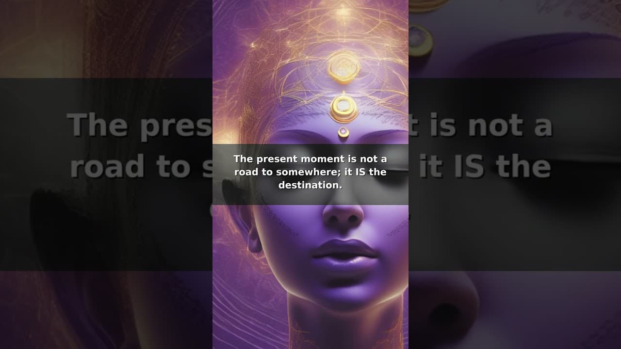 The Present IS the Destination! 😲 #shorts