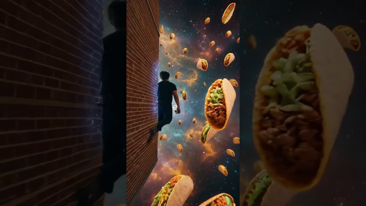 Dreaming of Donuts and Tacos? 🍩🌮 Surreal AI Adventure!