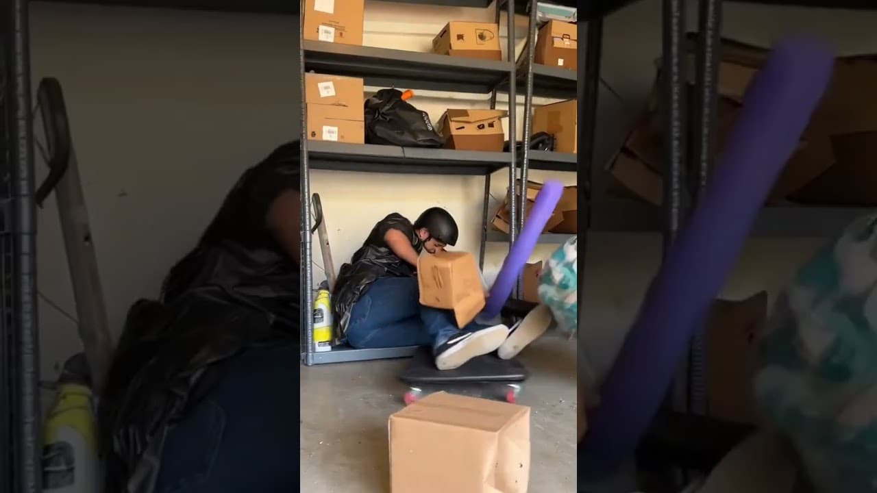 Spring cleaning went horribly WRONG 🤦‍♂️🛹 #Shorts #storytime #relatable