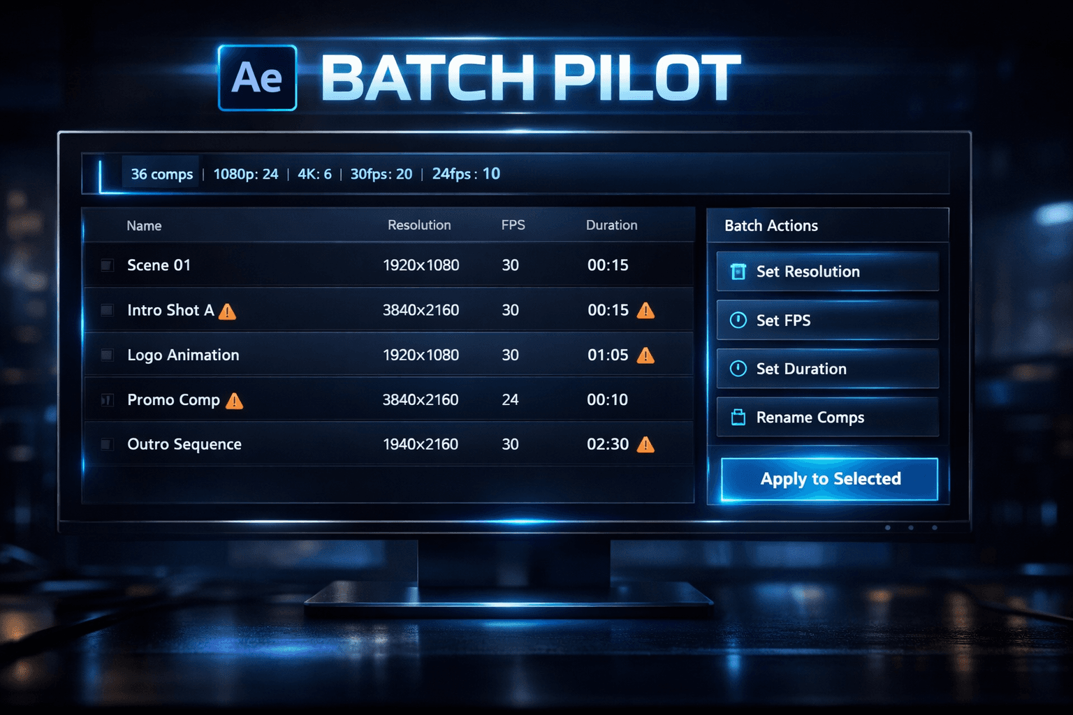 Batch Pilot